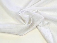 Ткань Одноцветная Белая №1 с эффектом крэш 140г/м2 шир. 140см производства Китай состав 100% Хлопок