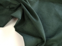 Ткань Микровельвет Темно-зеленый №55 100% хб 230 г/м2 шир 147см. производства Китай состав 100% Хлопок