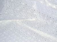 Ткань Шитье белое №1 125г/м2 шир. 130см производства Китай состав 100% Хлопок