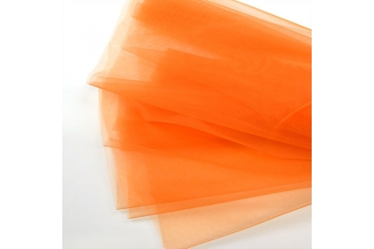 Фатин мягкий (Еврофатин) Оранжевый апельсин №16 15г/м2 шир. 300см
