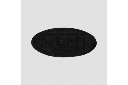 Термоаппликация «Sport», 7,2 × 3,2 см, 4327356, цвет чёрный