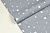 Ткань Звезды и звездочки Белые на сером 125г/м2 шир. 160см производства Польша состав 100% Хлопок