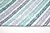 Ткань Полоска фигурная диагональная  мятно-серая на белом ТУР 125г/м2 шир. 240 см производства Турция состав 100% Хлопок