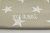 Ткань Звезды Крупные Белые на бежевом 125г/м2 шир. 160см производства Польша состав 100% Хлопок
